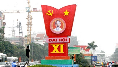 Hà Nội trong những ngày Đại hội Đảng Ảnh: Duy Thông
