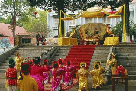 Những hoạt động văn hóa tại Hoàng thành Thăng Long góp phần thu hút du khách