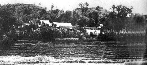 Một góc xã Hạ Đông, Long Châu. Tháng 8.1944 khi Hồ Chí Minh từ Liễu Châu qua Long Châu để trở về Việt Nam đã ở trong trường tiểu học tại đây