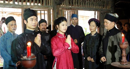 Cảnh trong phim Lều chõng
