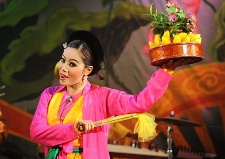 Tiết mục Thị Mầu lên chùa Một tiết mục trong chương trình Trẩy hội mùa Xuân