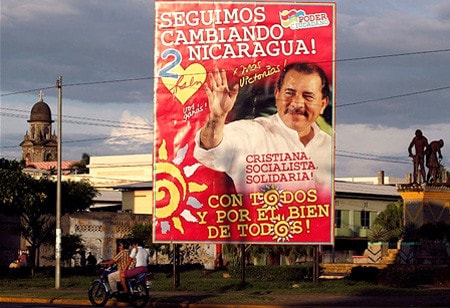 Ông Daniel Ortega đã tái đắc cử Tổng thống Nicaragua nhờ chính sách bàn tay sắt Nguồn: Time