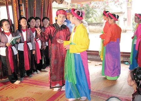 Phường xoan làng An Thái sẽ biểu diễn tại Bảo tàng Dân Tộc học Việt Nam