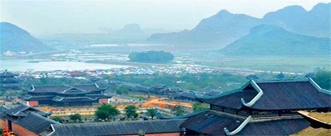Toàn cảnh vùng Bái Đính, Ninh Bình Nguồn: giacngo.vn