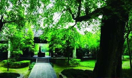 Cổng vào Đỗ Phủ thảo đường