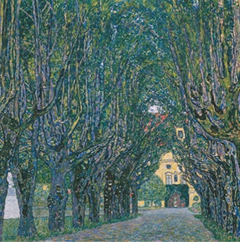 Con đường trong Công viên Schloss Kammer Tranh của Gustav Klimt