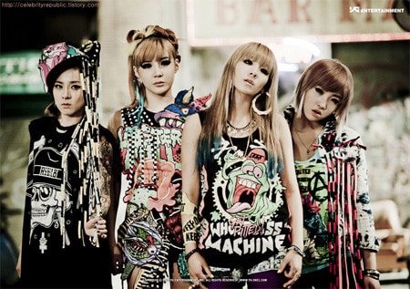 Nhóm 2NE1, đại diện cho K-Pop