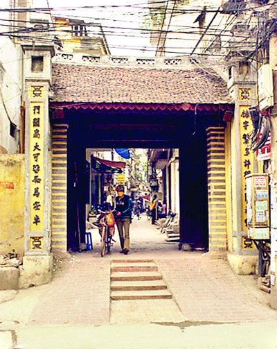 Cổng hậu làng An Thọ, Thụy Khuê, Hà Nội