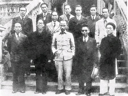 Chính phủ Việt Nam lâm thời sau phiên họp Chính phủ đầu tiên, ngày 3.9.1945