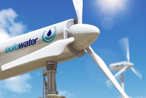 Turbine tạo nước sạch từ không khí ảnh 1