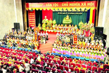 Đại hội đại biểu Phật giáo toàn quốc lần thứ VII: Đạo pháp - Dân tộc - Chủ nghĩa xã hội