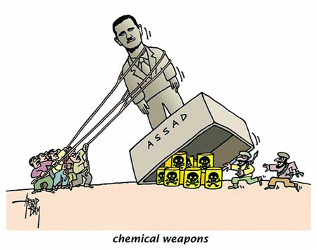 Tại sao Mỹ e ngại vũ khí hóa học của Syria? ảnh 1