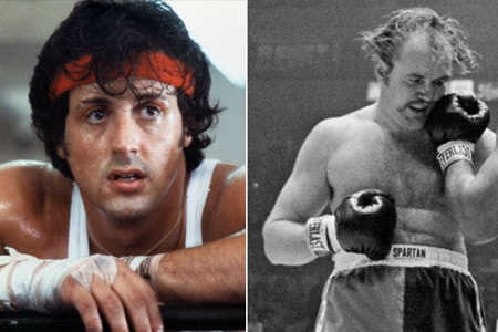 Nhân vật Rocky Balboa và nguyên mẫu Chuck Wepner (phim Rocky) Nhân vật Rocky Balboa và nguyên mẫu Chuck Wepner (phim Rocky)