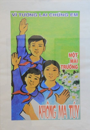 Tác phẩm “Vì một mái trường không có ma túy”
