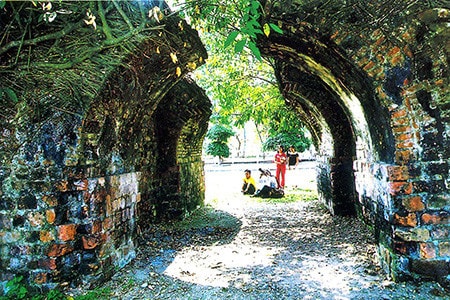 Di tích Thành nhà Mạc trước trùng tu...