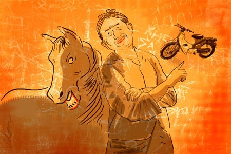 Minh họa của Vũ Xuân Hoàn
