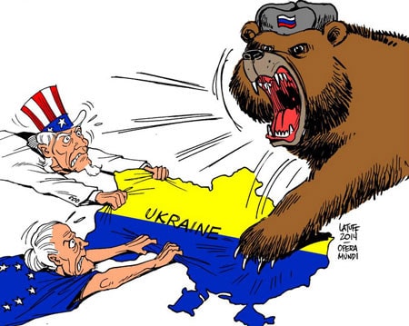Biếm họa của Carlos Latuff
