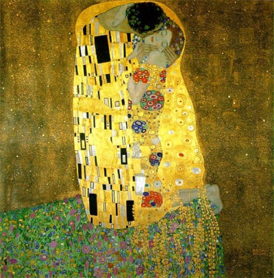 Bức tranh The Kiss hiện được lưu giữ tại Bảo tàng Osterreichische Galerie Belvedere, Vienna