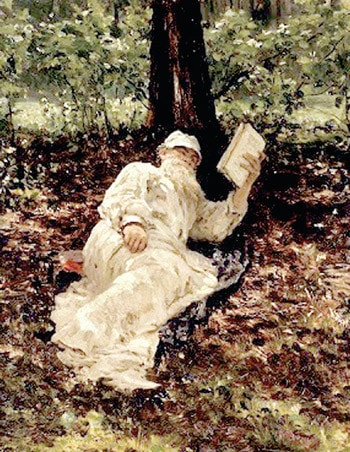 Chân dung đại văn hào Tolstoy của họa sĩ Repin, 1893