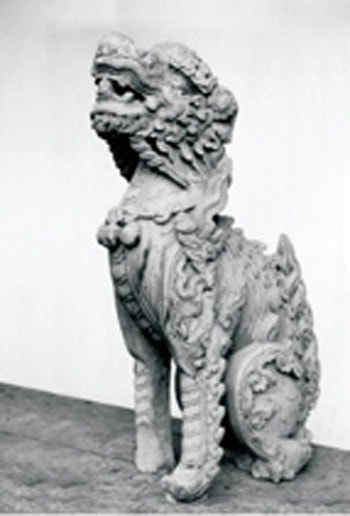 Tượng nghê bằng gỗ, thế kỷ XVII, Thái miếu nhà Lê, Thanh Hóa
