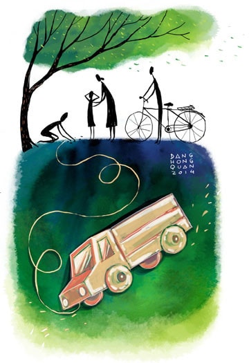 Minh họa của Đặng Hồng Quân