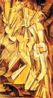 Nude Descending a Staircase, No.2, sơn dầu của Marcel Duchamp, vẽ năm 1912, hiện lưu tại Bảo tàng Nghệ thuật Philadelphia, Mỹ
