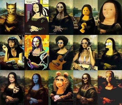 Mona Lisa nhiều bộ mặt