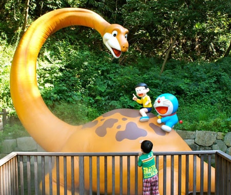 Trong bảo tàng Fujiko