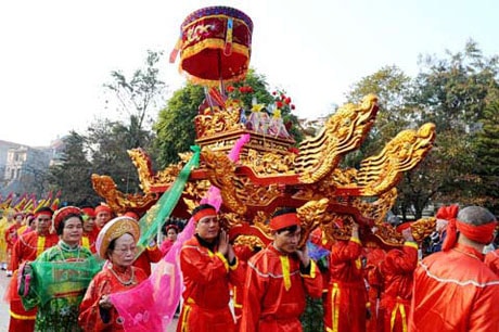 Lễ hội chùa Trăm Gian, Hà Nội Nguồn: dulichcauvong.com