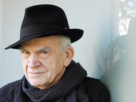 Bức chân dung hiếm hoi của Milan Kundera