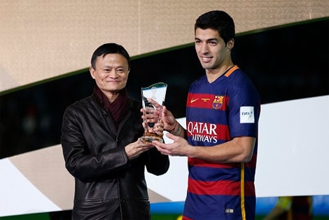 Suarez luôn ghi bàn đều đặn dù khoác áo đội bóng nào (Ảnh:Reuters)