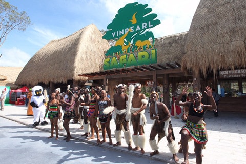 Lễ cắt băng khai trương Vinpearl Safari Nhóm múa BEYON YULU đến từ Nam Phi