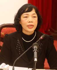 Vụ trưởng Vụ Thống kê tổng hợp Nguyễn Thị Ngọc Vân