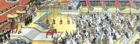 Hội nghị Diên Hồng Tranh của Tạ Huy Long