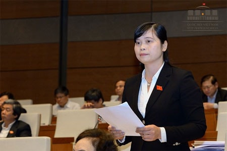 ĐBQH Ma Thị Thúy (Tuyên Quang) Nguồn: Quochoi.vn