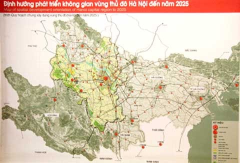 Điều chỉnh Quy hoạch Vùng Thủ đô Hà Nội ảnh 1