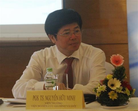 Viện trưởng Nguyễn Hữu Minh Ảnh: Thanh Bình