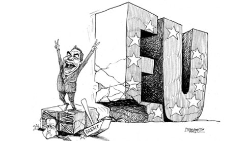 Biếm họa của Petar Pismestrovic (Nguồn: Calge Cartoons)