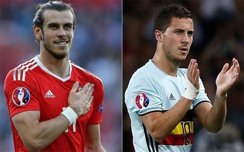 Trận đấu đêm nay sẽ màn so tài giữa Gareth Bale và Eden Hazard. (Nguồn: GETTY IMAGES)