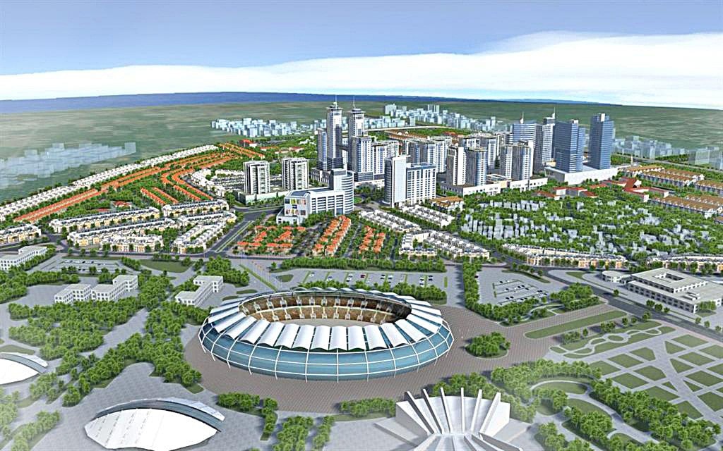 Toàn cảnh Khu CNC Hòa Lạc