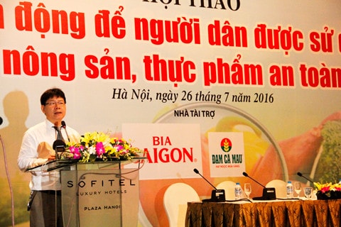 Ông Nguyễn Đình Chúc- Phó Tổng biên tập Báo Lao Động Ảnh: Thanh Bình
