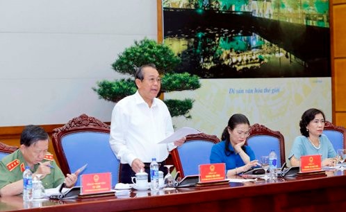 Phó Thủ tướng Trương Hòa Bình phát biểu chỉ đạo Hội nghị Nguồn: VGP