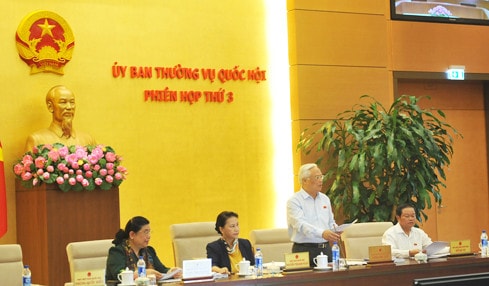 Toàn cảnh phiên họp (Ảnh: Quang Khánh)