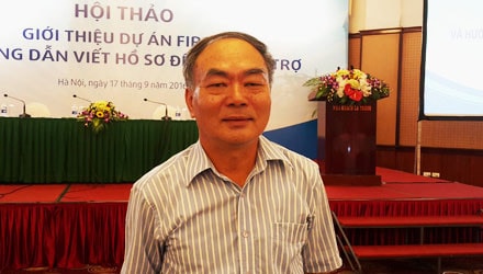 Giám đốc Ban Quản lý Dự án FIRST Trần Quốc Thắng