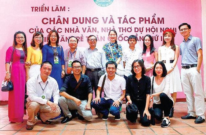 Một số gương mặt tham dự Hội nghị Những người viết văn trẻ lần thứ IX