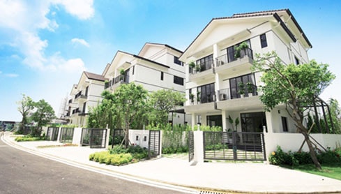 Tiểu khu Long Cảnh được đánh giá là có vị trí đắt giá và địa thế đẹp nhất dự án Vinhomes Thăng Long.