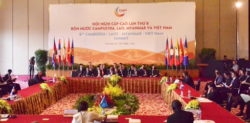 Hội nghị Cấp cao CLMV 8. (Ảnh: Thanh Chi)
