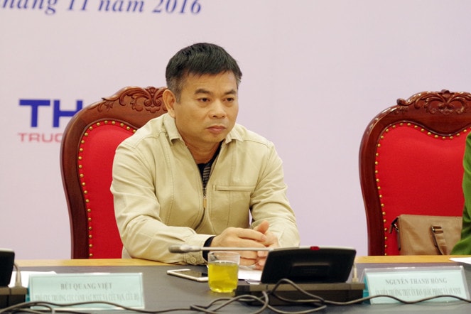 UVTT Ủy ban Quốc phòng và An ninh của QH Nguyễn Thanh Hồng trao đổi tại Tọa đàm.