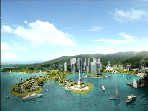 Dự án được GIICO vẽ ra để chiếm hơn 300ha đất tại đảo Cát Bà