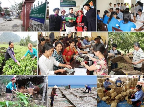 NHCSXH thực hiện tốt công tác tín dụng chính sách vì mục tiêu giảm nghèo (Ảnh minh họa)